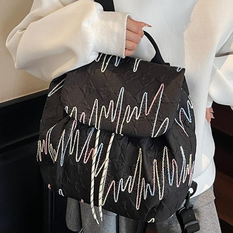 Wysoki poziom wyglądu Prosty i modny plecak dla dziewczynki Mały tornister Plecak studentki