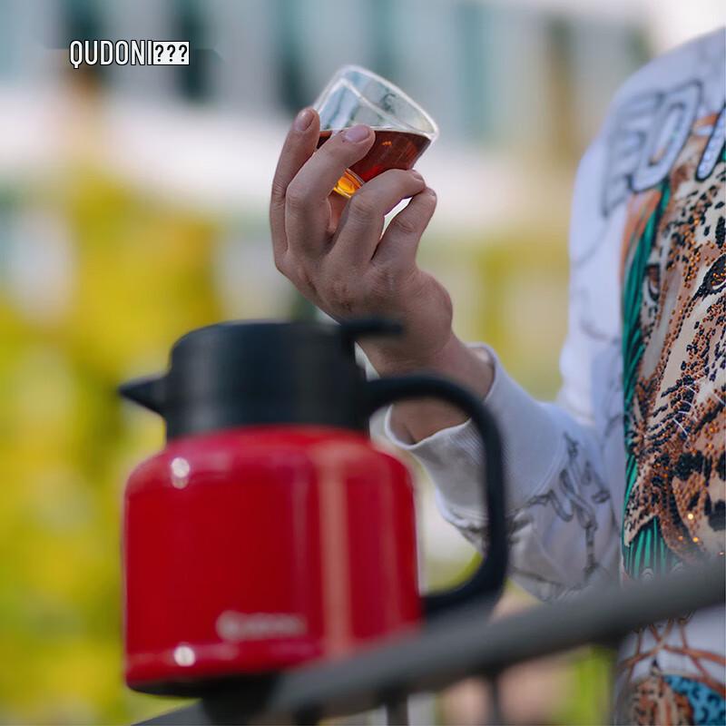 OUDOU Vacuum Stewing Teapot with Infuser