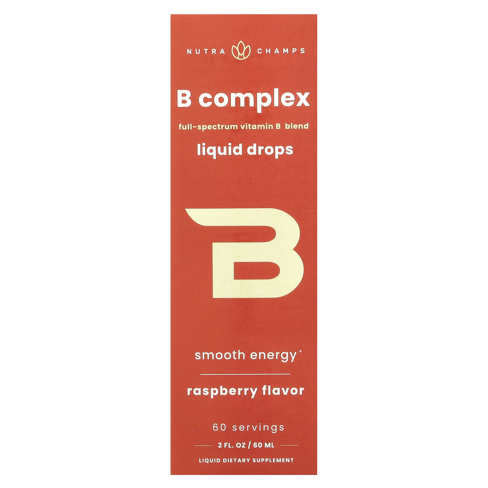 

B Complex, Raspberry, 60Ml (2Fl Oz)
