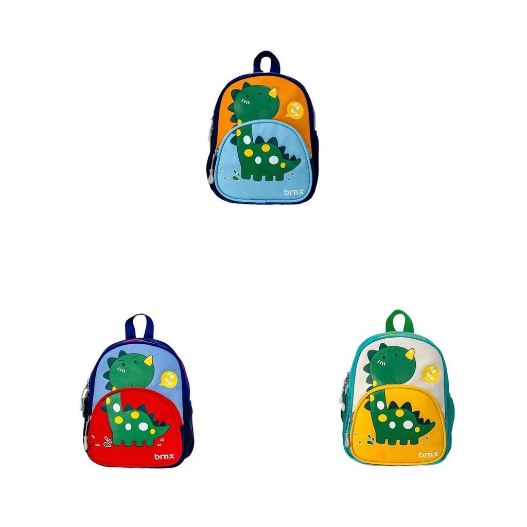 Kindergarten Backpack Cartoon  Dinosaur Design  Kids Dualshoulder Backpack