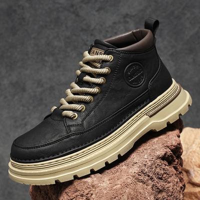 Retro Style Comfortable Wear-resistant Boots Outdoor Daily Leisure Martin Tide Boots