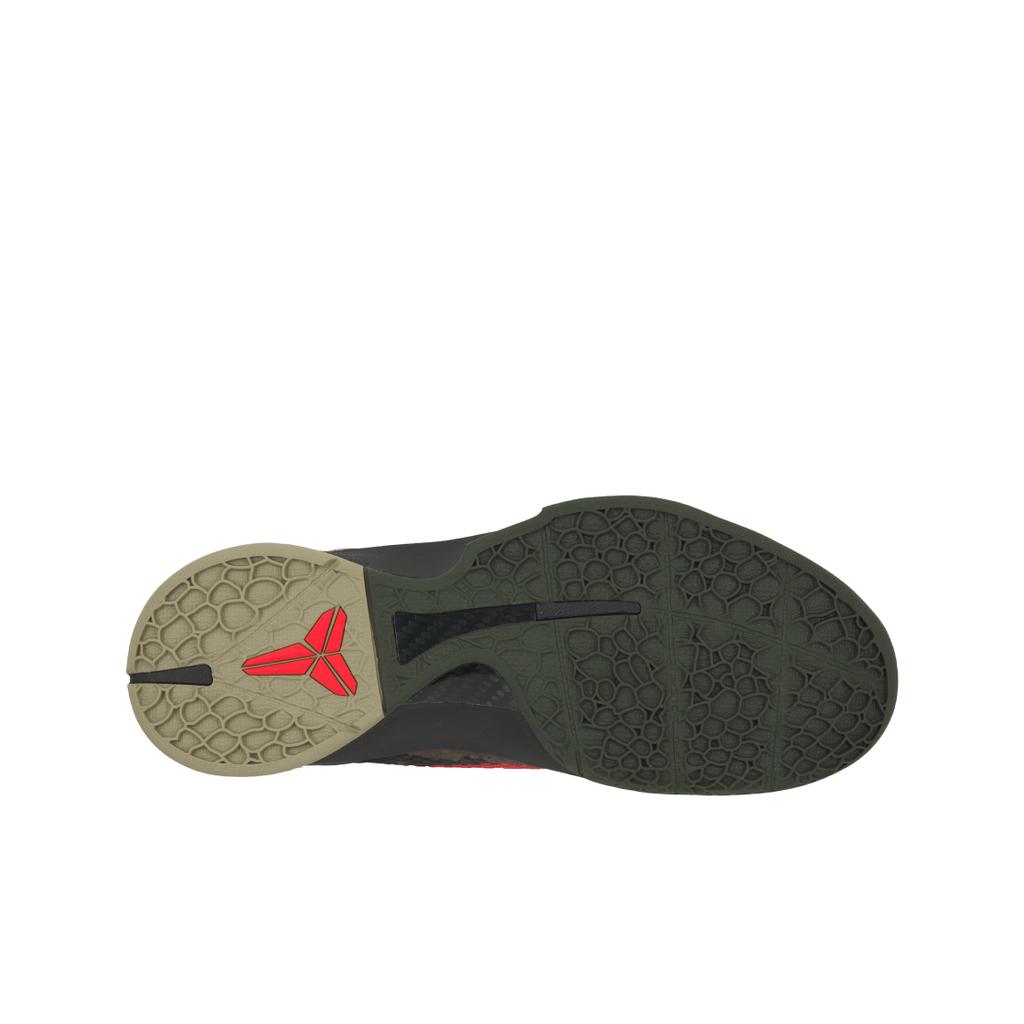 Nike Zoom Kobe 6 Protro İtalyan Camo 2024 Unisex Spor Ayakkabı Yeşil Siyah Crimson-Bog FQ3546-001
