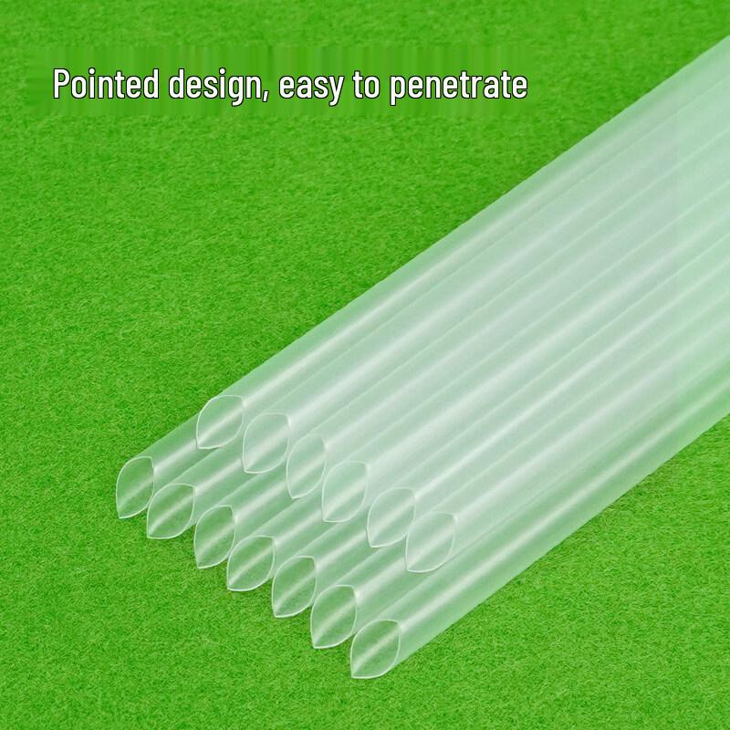 ZISIZ Disposable Plastic Straws