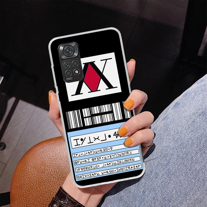 Anime Hunter X Phone Case For Xiaomi Redmi Note 15 14 13 12S 12 11 Pro Plus 14S 11S 11E 10 10S 11T 5G Personalized Cover Redmi N