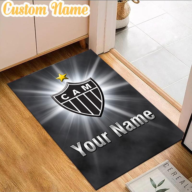 Custom Name Atletico Mineiro Rug, Office Rug, Chair Rug, Carpet for Living Rooms, Doormat Game Rug Home Decor Christmas Gifts