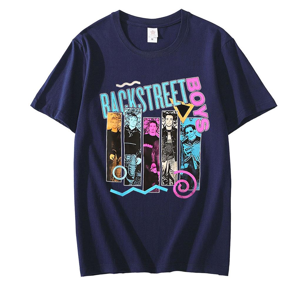 Tricou Unisex Punk Vintage Clasic Anii 90 Backstreet Boys Trupa Rock Grafică Tricou Bărbați Hip Hop Tricouri Streetwear Oversized