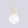 Lampa Wisząca Halo 1 G9 Beżowy Alu Sollux Sl.1719