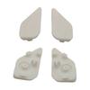 2pcs M1+M2 Back Button Shielding Easy Installation Gaming Ventilation Friendly Consoles Decals Game Spare