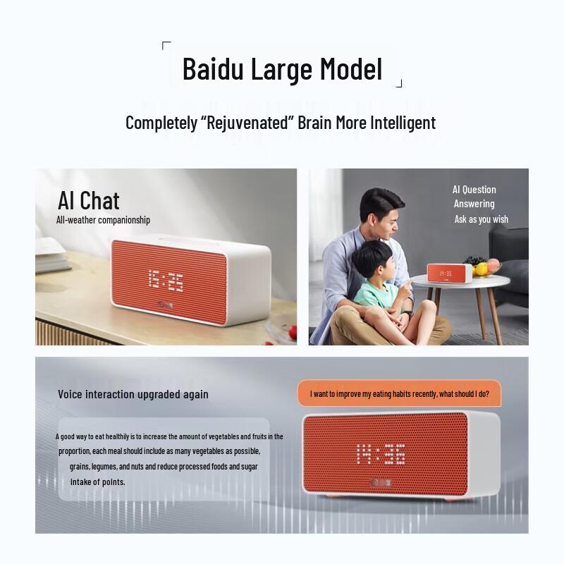 Xiaodu Smart AI Bluetooth Speaker Sound Lingdong Edition CN Plug (adapter Included)