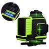 16-Line High Precision Green Laser Level Projector for Indoor & Outdoor Use