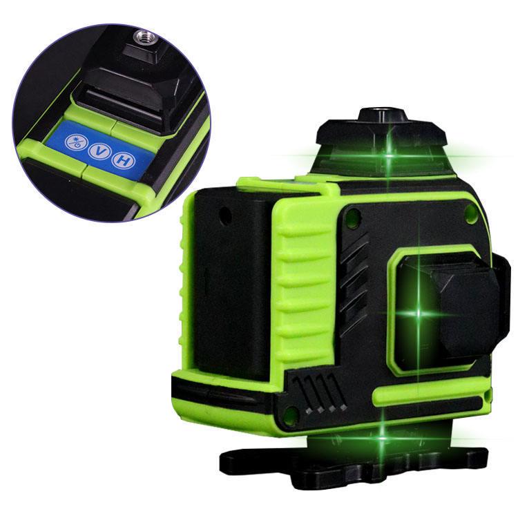 16-Line High Precision Green Laser Level Projector for Indoor & Outdoor Use