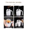 Automatic Magnetic Stirring Stainless Steel Insulated Coffee Mug