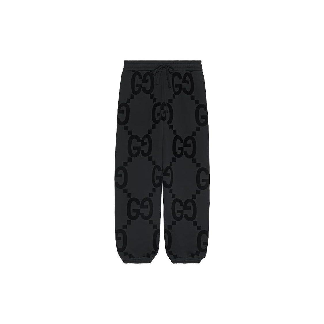 GUCCI SS24 Knitted Sweatpants Men`s Black
