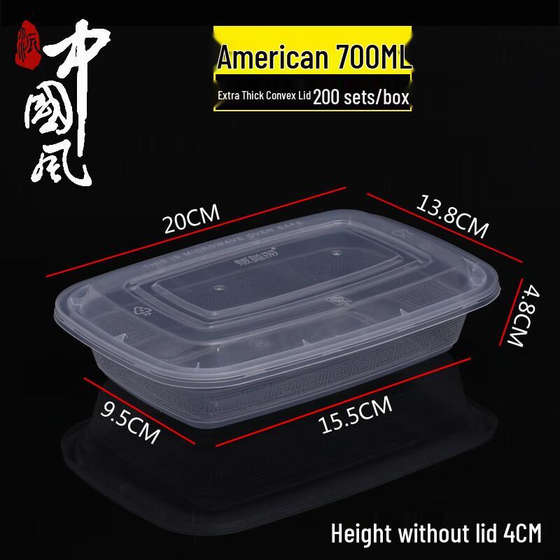 

Disposable Plastic Takeaway Containers with Domed Lids