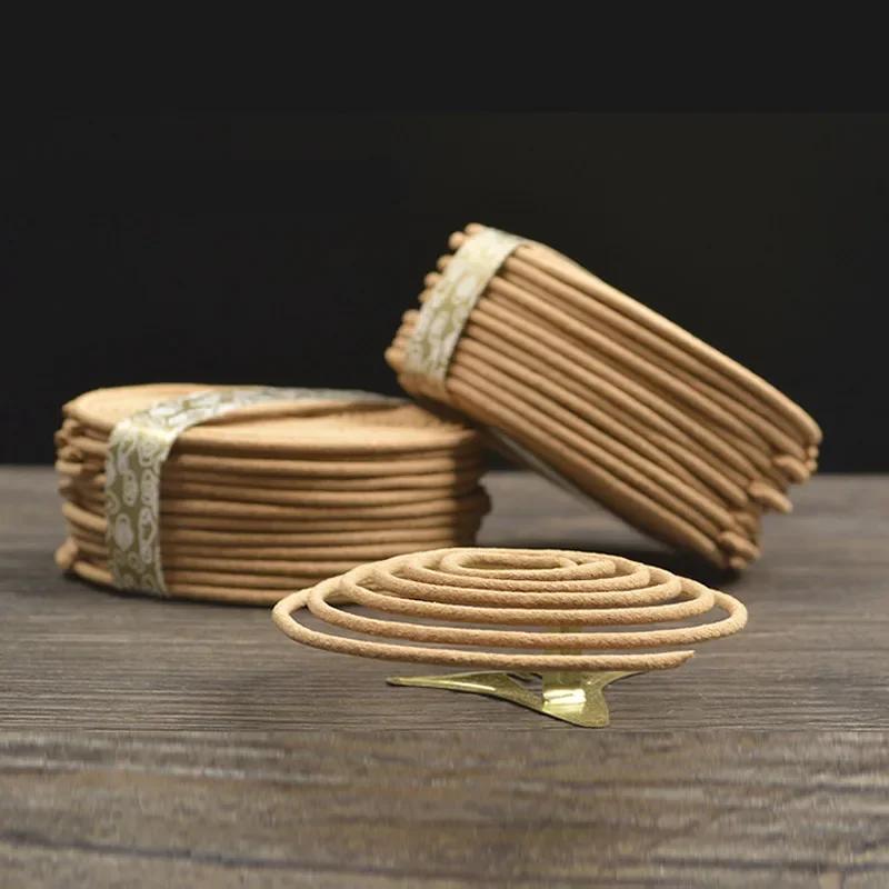 Y Natural Sandalwood Jasmine Coil Incense Indian Lavender Rose Aromatherapy Tearoom Yoga Office Hotel Air Refreshing Fragrance