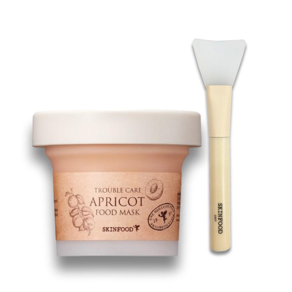 

Skinfood Apricot Food Mask 120g + 1 Wash-Off Silicone Brush