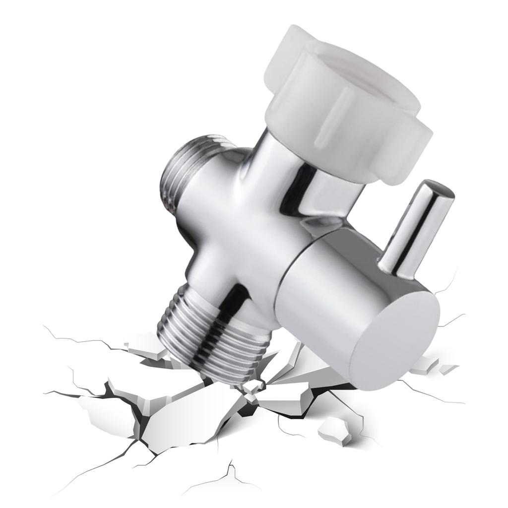 Highly Pressure Bidet Water Divider Valves Toilet Bidet Water Separators Faucet Splitters Valves for Toilet Plumbing Systems