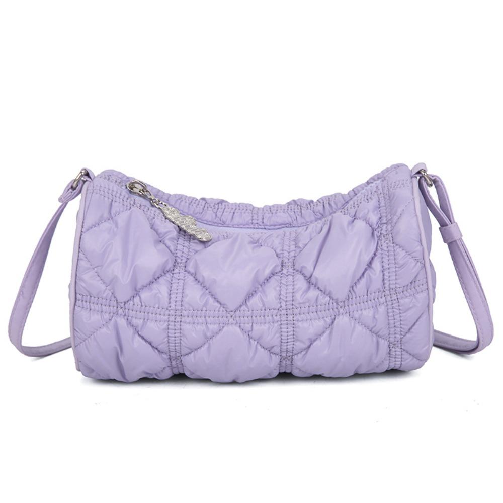 

Space Cotton Nylon Shoulder Bag Handbag Bubble Cloud Bag Rhombus Pleated Crossbody Bag Girls Style 5