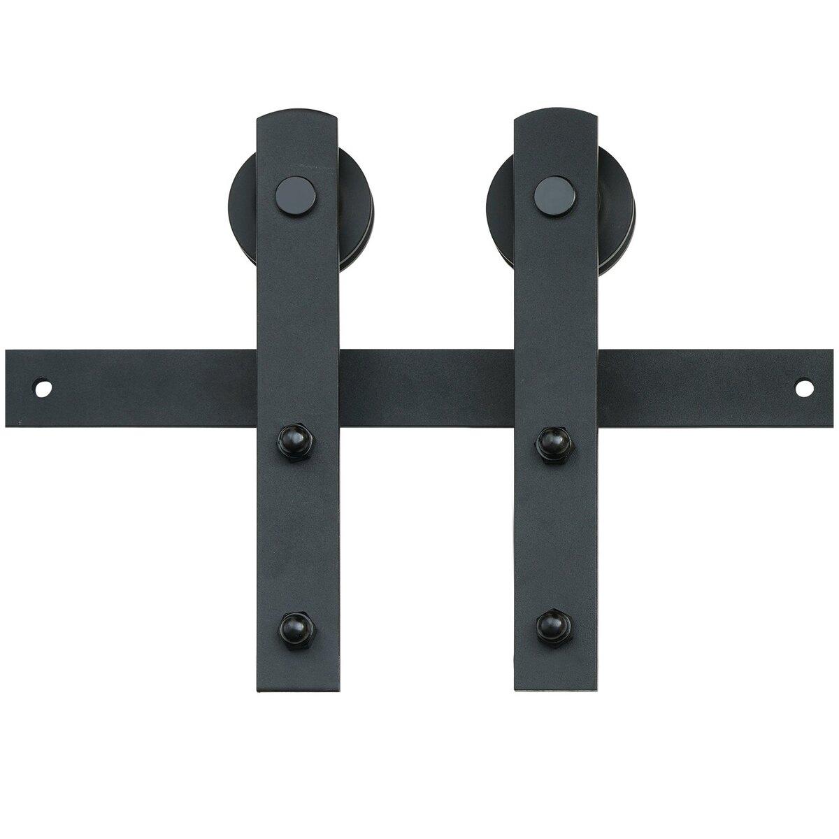 8FT Sliding Barn Door Hardware Kit