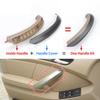 For BWM E53 X5 Car Interior Decoration Parts Inner Handle Door Panel Pull Trim Cover Front Left Right Black Sliver Brown
