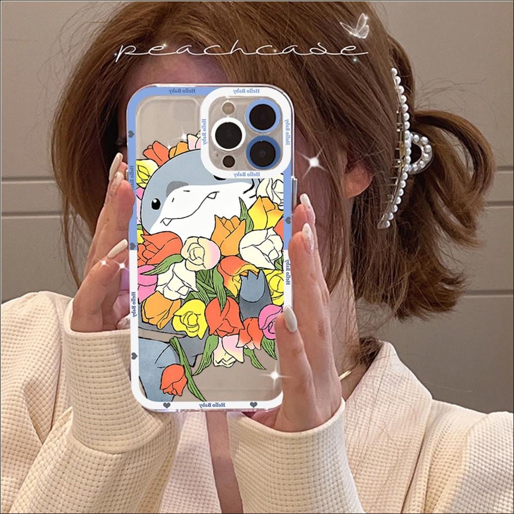 Funny Shark Phone Case For IPhone 14 13 12 11 Pro Max XS X XR SE 2020 6 7 8 Plus Mini Protective Cover