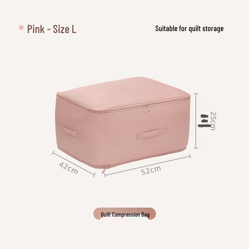 Anqin Large Capacity Silk Duvet Storage & Compression Handbag