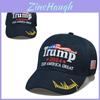 Trump América Recuperar EE. UU. Firma 2024 Gorra Bordada Sombra Roja