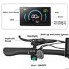 Electric Bike Foldable EMOKO C94 20" 1000W Motor City Ebike 48V 35AH Max Range 200Km 7 Speed Black