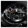 Casio EDIFICE Waterproof and Shockproof Quartz Movement Stainless Steel Strap Japanese and Korean Watch Men's Watch Black Dial EQS-930DB-1AV