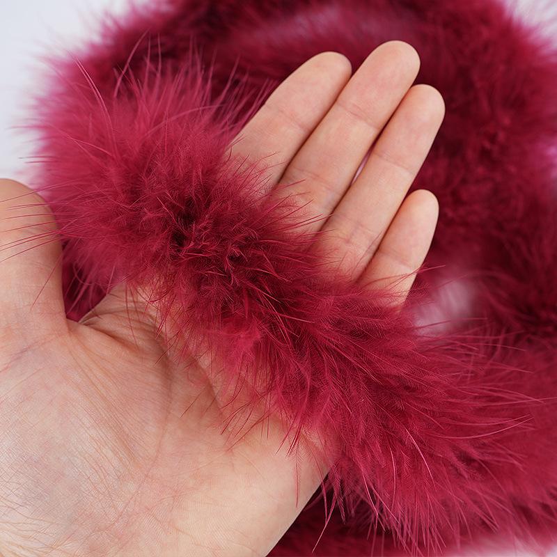 DIY Handgemachte Federstreifen Kopfhaar Türkei Top Streifen Handwerk Schmuckzubehör Bekleidungszubehör