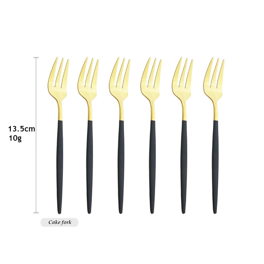 Fruit Tea Fork Dinnerware Stainless Steel Cutlery West Sign Small Fork Cake Dessert Fruit Fork Kitchen Tableware Dropshipping