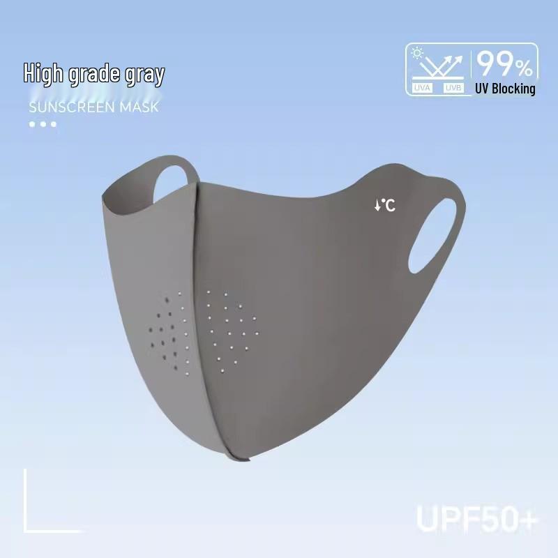 Breathable Ice Silk UV Protection Full Face Mask for Men & Women