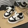 2025 New Children's Little White Shoes Girls' Students Comfortable Sports Board Shoes Boys' Versatile Lightweight Casual Shoes Tide