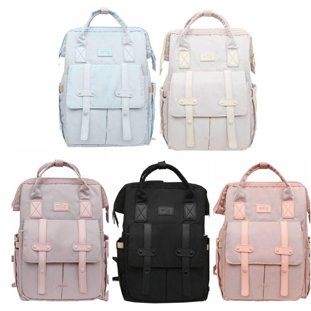 Large Capacity Student School Bag Anti Splash Water Student Schoolbag Travel Backpack Outdoor