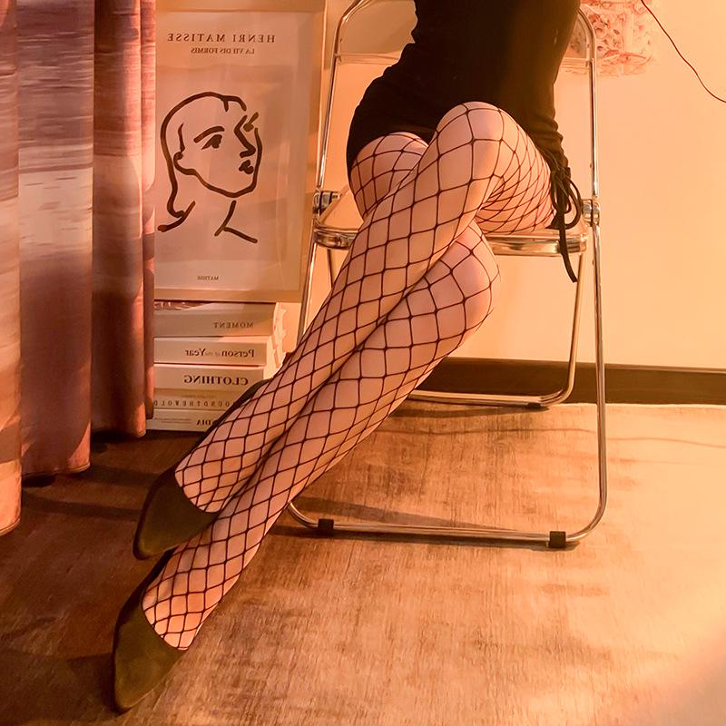 Erotic Tearable Fishnet Stockings and Lingerie Bodycon Pantyhose