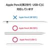 ELECOM Apple Pencil Pen Holder Clip-on Type [For Smart Folio/Smart Keyboard Folio/Magic Keyboard/Magic Keyboard Folio] Soft Leather Anti-Lost Anti-Dam