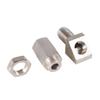 High Quality 45 Degree O2 Oxygen Sensor Adapter Aluminum Extender Spacer CEL Eliminator With Catalytic Converter P0420  P0430