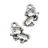 Charms Cat Pendants Heart Alloy Crafts For DIY Jewelry Making Accessories