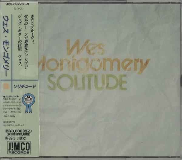 

CD WES MONTGOMERY - Solitude JICL892289PROMO Jimco Records 1993 Japan Jazz Used