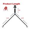 Pulley Boat Tow Harness Watersports Rope 12 Feet for Boating Water Skiing