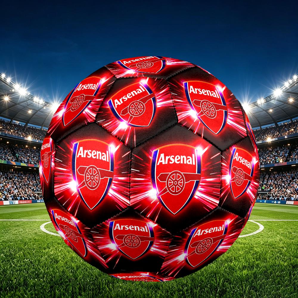 1pc Football Club Size 5 Soccer Ball, Standard Sport Football Firm Stitching for Training And Match, Gentle On the Feet, Durable and Unique