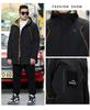 Men's Plus Size Mid-Length Hooded Cotton Jacket - Winter Fashion Brand 808