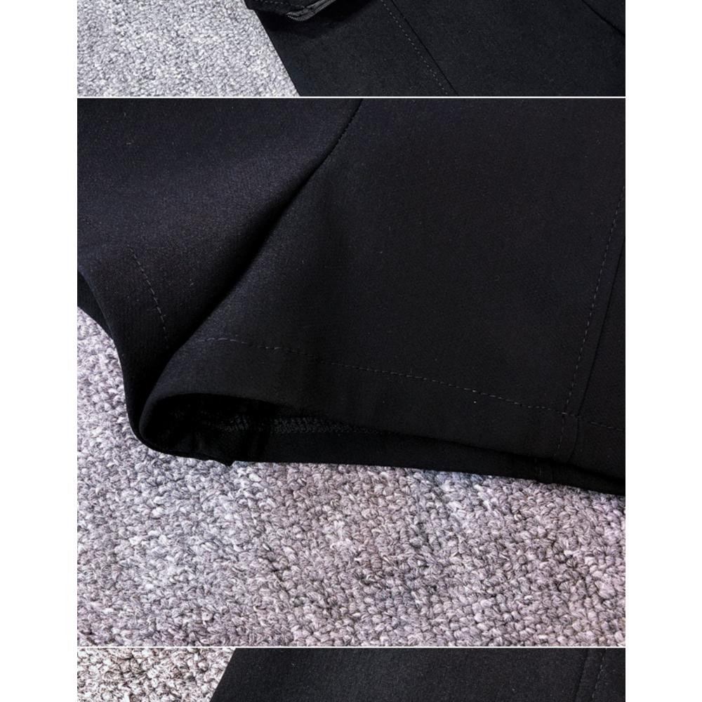 Nové elastické šortky s širokými nohavičkami v linii A Dámské ležérní kalhoty s vysokým pasem Slim Fit a nošení teplé kalhoty venku