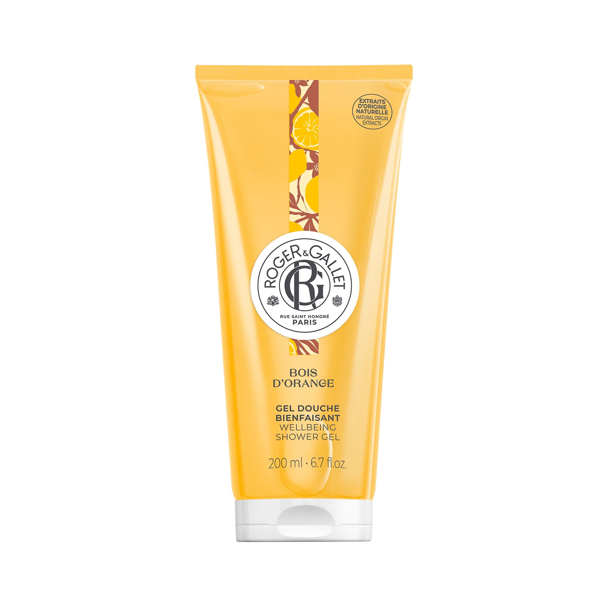 ROGER & GALLET Гель для душа Апельсин (Мыло для тела) 200 мл Апельсин