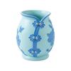 Chinese Style Cheongsam Shape Pen Holder Vinyl Succulent Planter Makeup Brush Pot  Desk