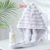Hair Drying Towel Strong Absorbent Quick Drying Hair Cap Microfiber Hair Towel Dry Hair Cap