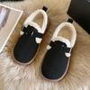 2024newWinter Warm Furry Slippers For Women Indoor Soft Plush House Slippers With Adjustable Buckle Ladies Cozy Fuzzy Flat Shoes
