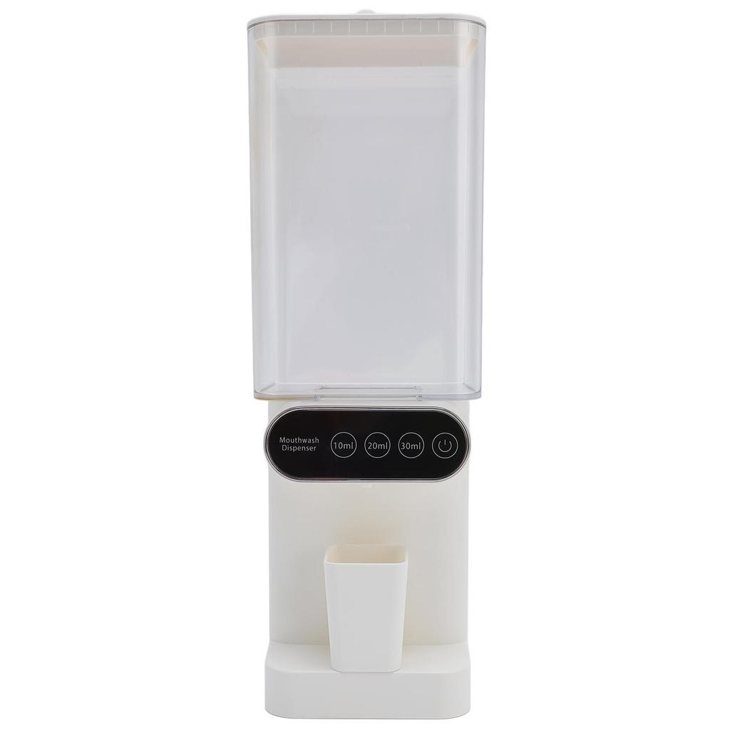 Munsköljdispenser 700 ml Kapacitet 3 Växlar Intelligent Induktion Munsköljdispenser med 2 Magnetiska Koppar för Badrum