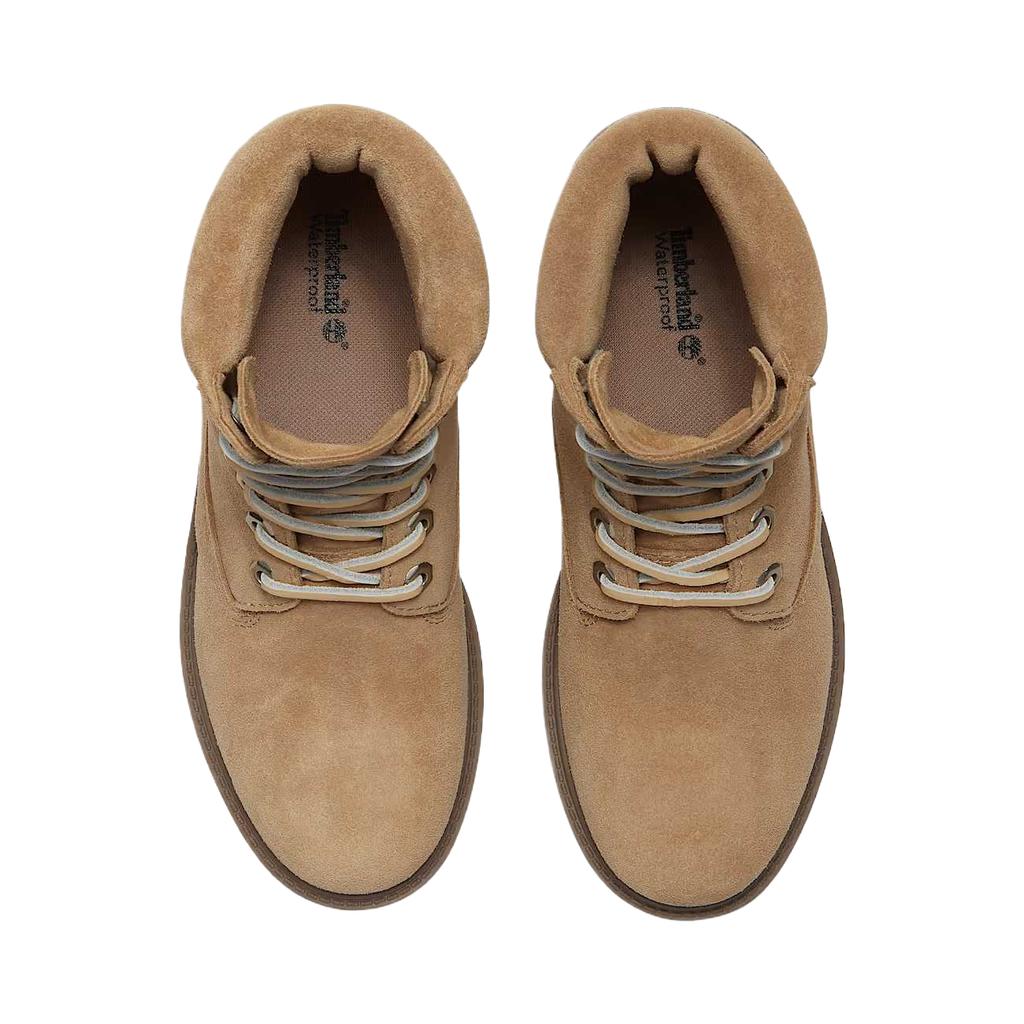 Timberland 6 Inch Waterproof Boot Beige Suede Women Sneakers Tan TB0A43F8EW1