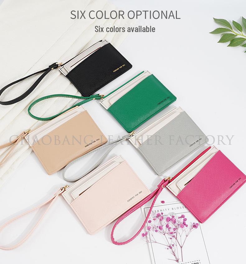Japanese & Korean-Inspired Short PU Wallet: Solid Color, Casual Style, Small Card Holder